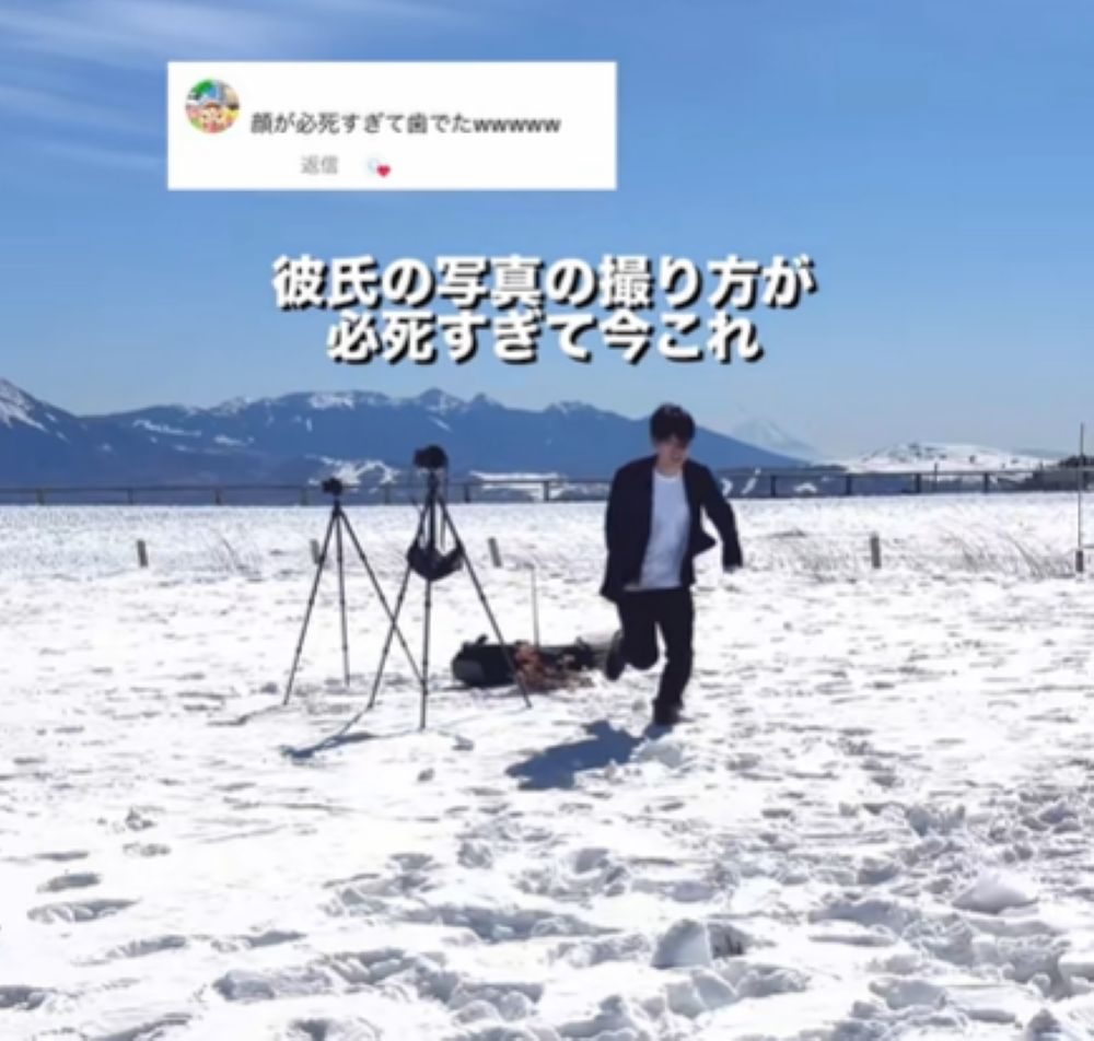 写真を撮るために…⑧（＠sara2626_ifさんより提供）