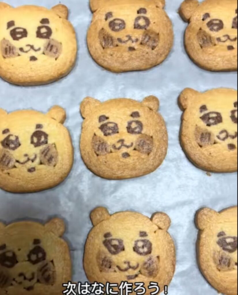 キャラクタークッキー作り④（＠saku2blossom7さんより提供）