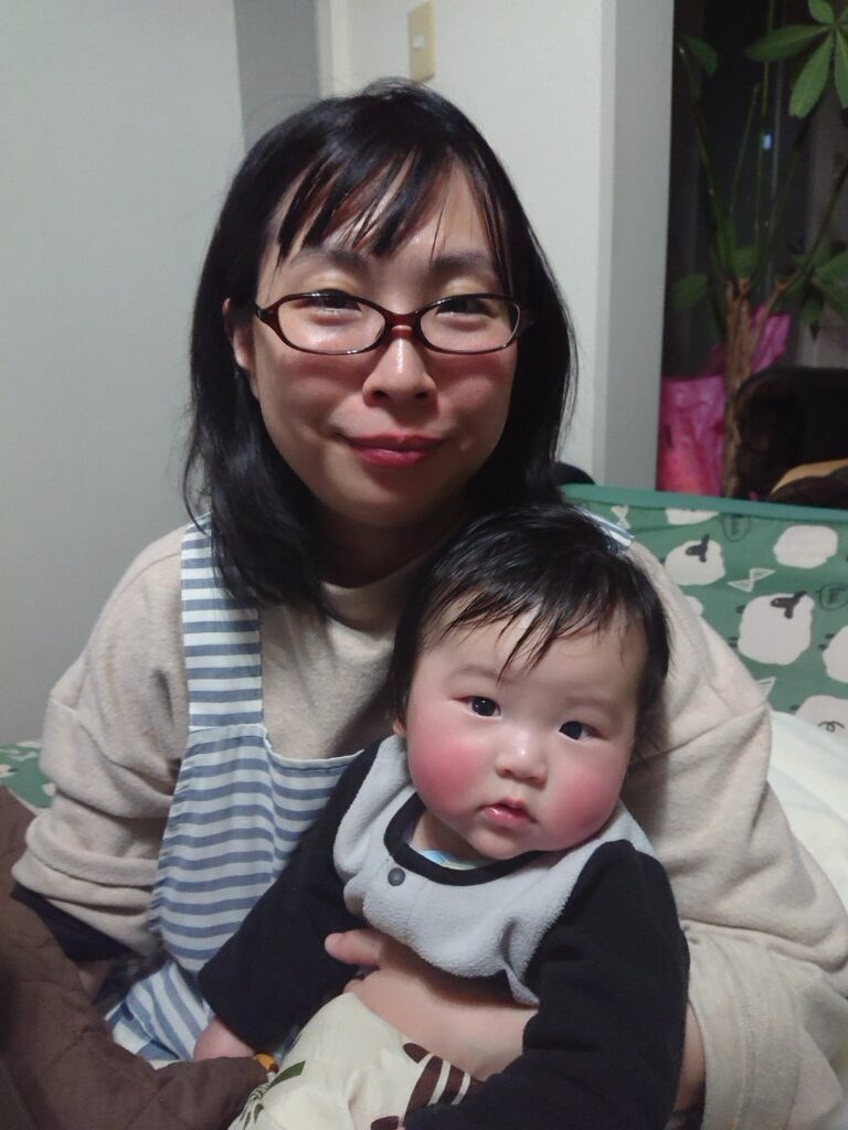 親子で（＠mogu_puku.tさんより提供）