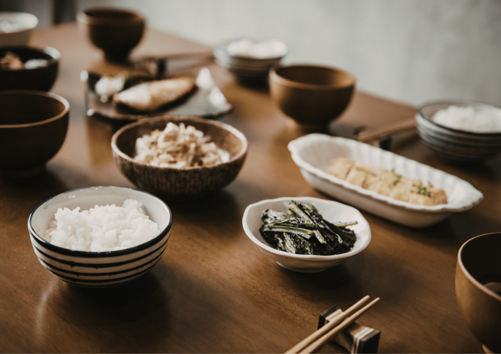 【実際の写真】　母が用意したもの