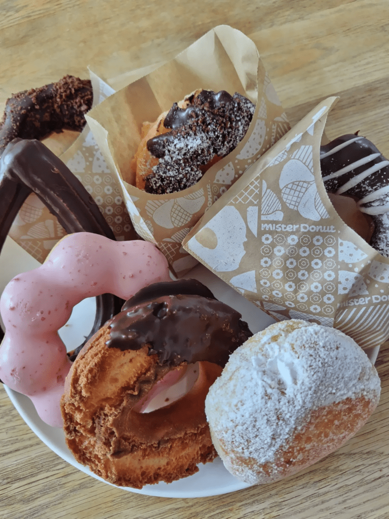 買ってきたドーナツ（＠mai.guru.meさんより提供）