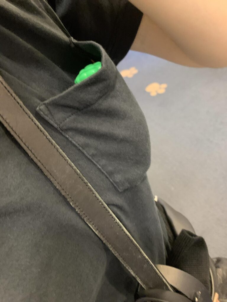 【実際の写真】　ポケットに入っていたモノ