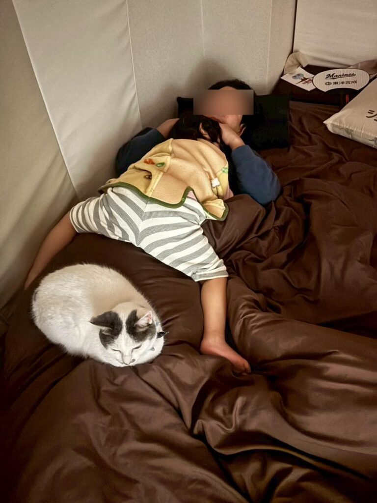 帰宅したママさんが目にした光景①（＠yone_ry_yoneさんより提供）