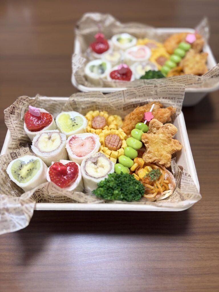 お花見弁当①（＠karupasu.810.2929さんより提供）
