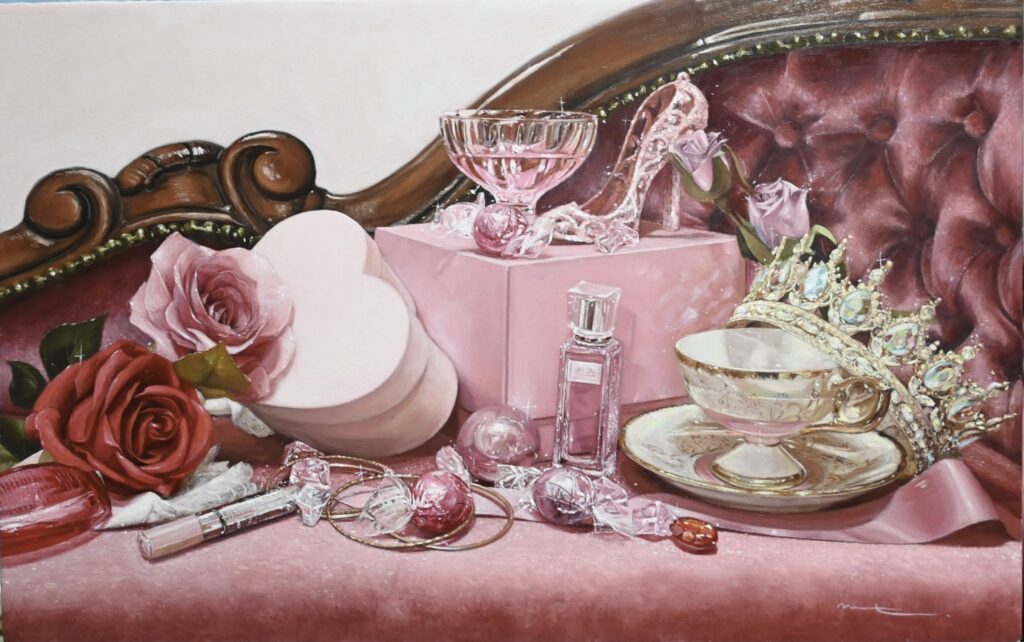 13年後の現在の静物画（＠mutsudayoooon62さんより提供）