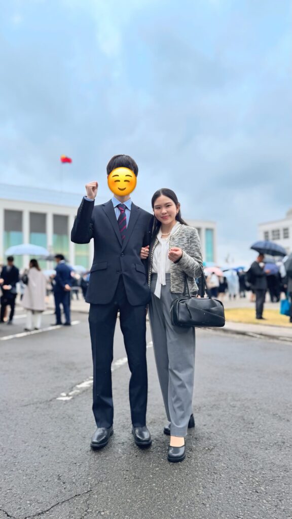 現在の2人（＠saho_yogaさんより提供）