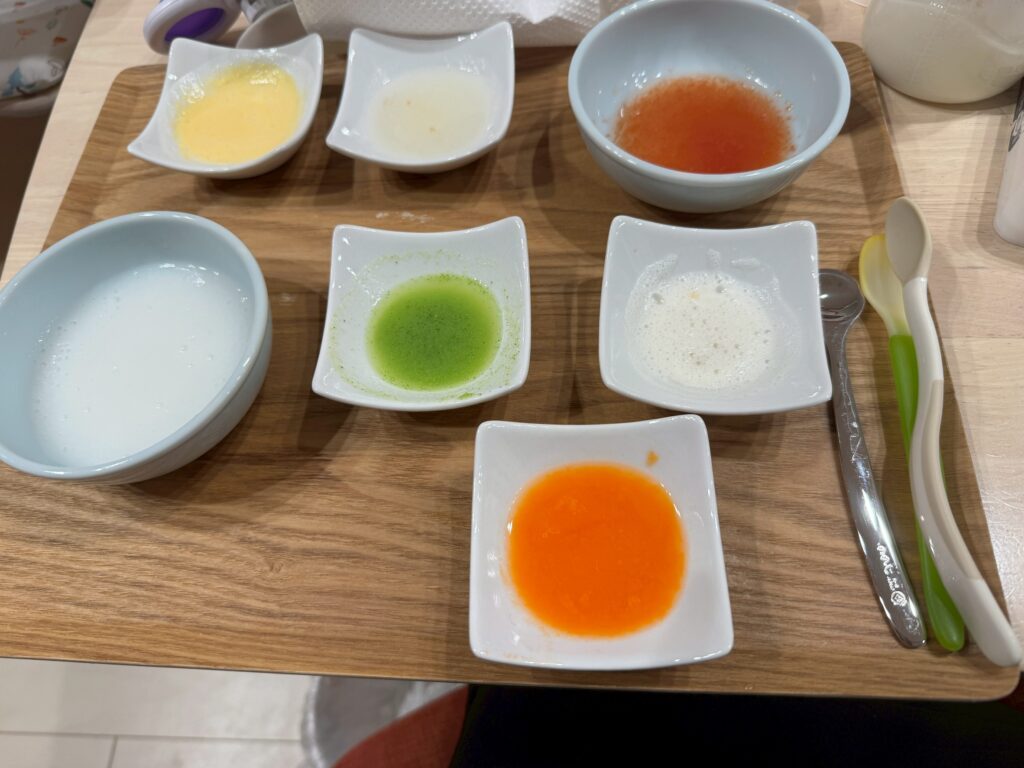 初期（生後5～6ヶ月頃）の離乳食②（＠tmm_mm2690さんより提供）