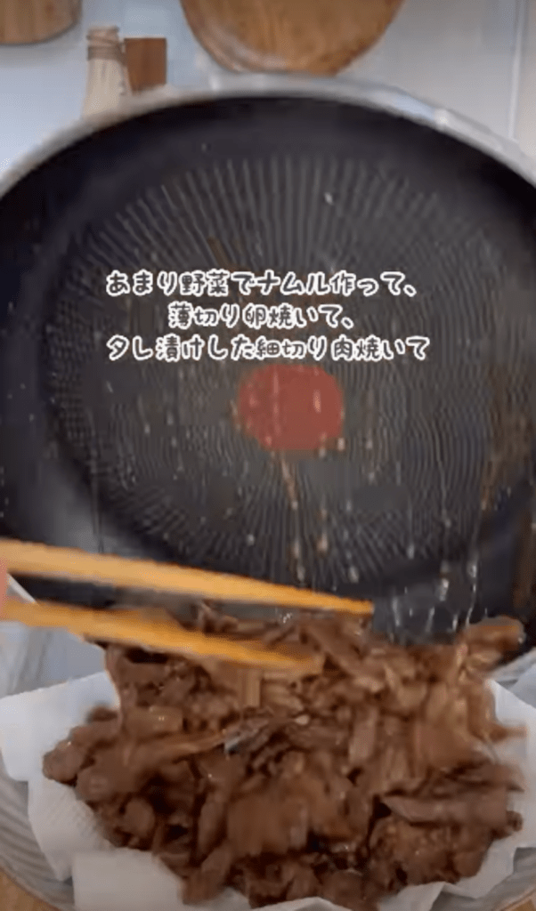 キンパ作り⑧（＠ma_ko_miさんより提供）