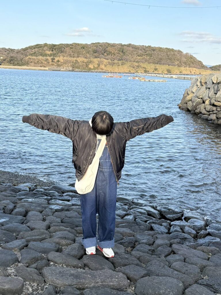 【実際の写真】　母が見た光景