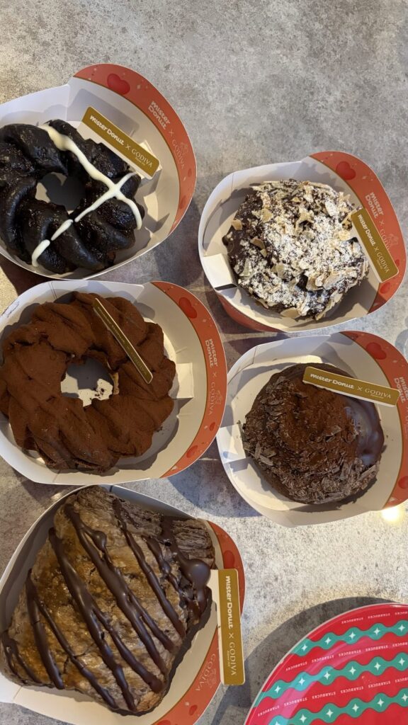 購入したドーナツ（＠ssaki1101さんより提供）