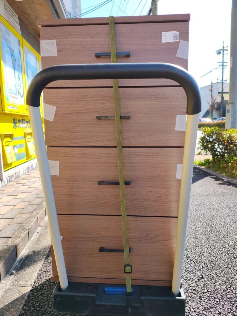 購入したタンス①（＠horotsukumaさんより提供）