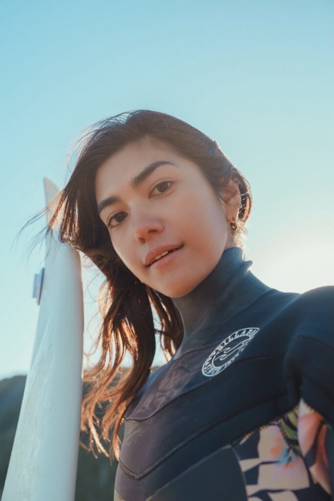 サーフィン前④（＠reyla__25さんより提供）