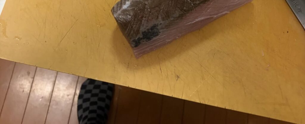 半額で買ったブリ②（＠daiso_craft_manさんより提供）