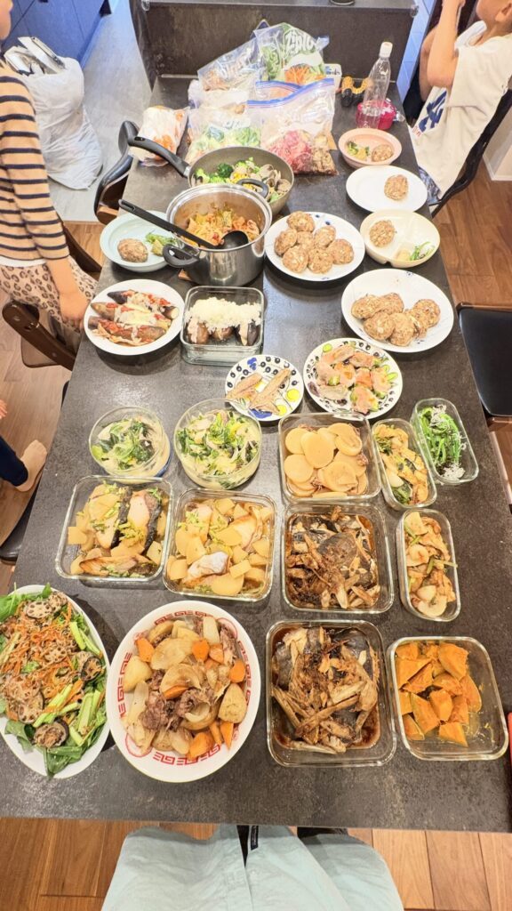 3時間で作った料理①（＠gutsmiyukiさんより提供）