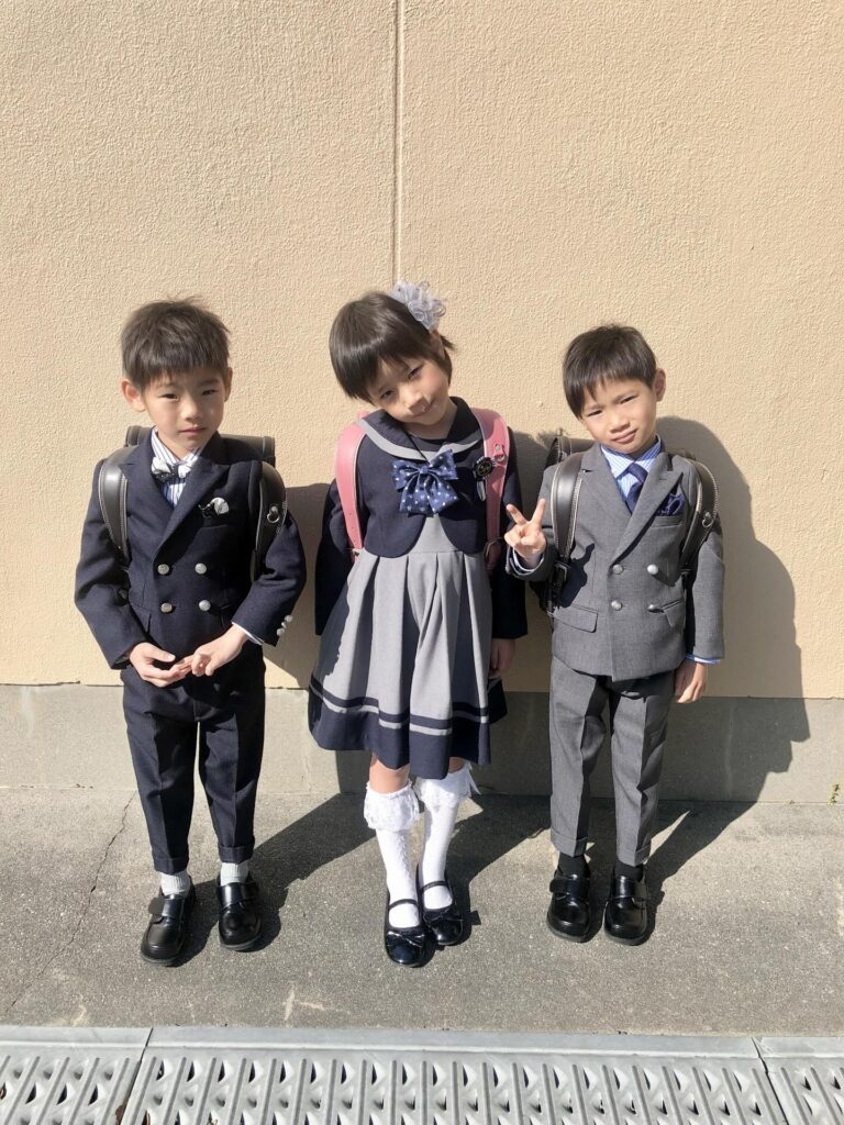 小学校の入学式（＠kaotan_8さんより提供）