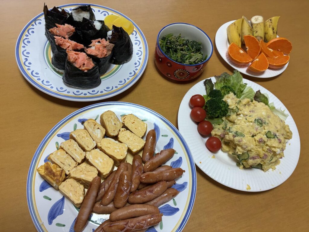 翌日の朝食（@rhea_0323さんより提供）