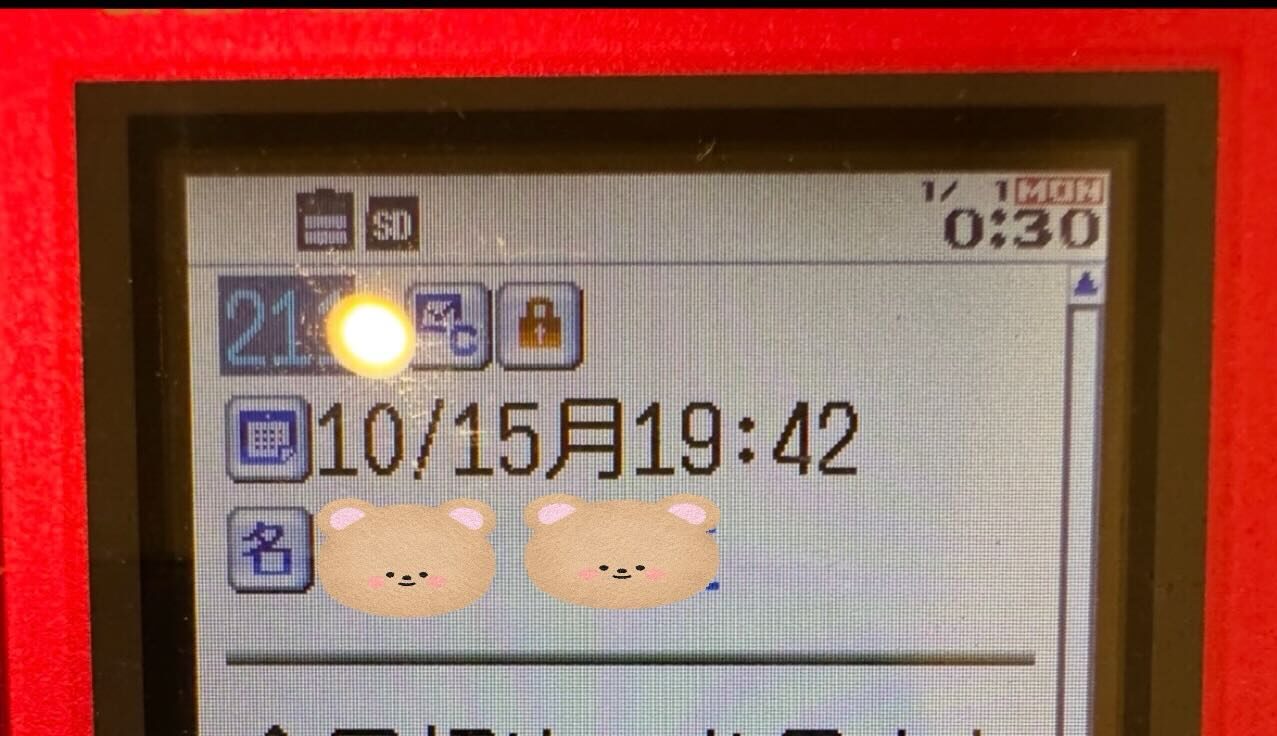 約15年前に使用していたガラケーを開いたら…出てきたメールに「やだもう泣いちゃう」「愛おしい」