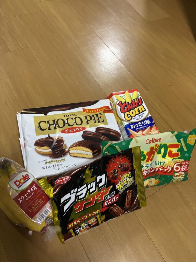 お礼にいただいたお菓子（＠a_chan.kamoさんより提供）
