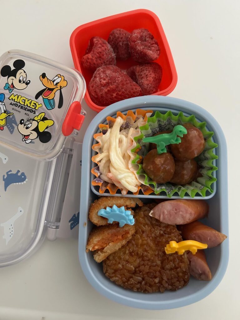 完成したお弁当（＠lil.mon_styleさんより提供）