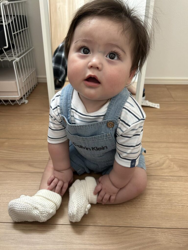 息子さん②（＠minamikanataさんより提供）