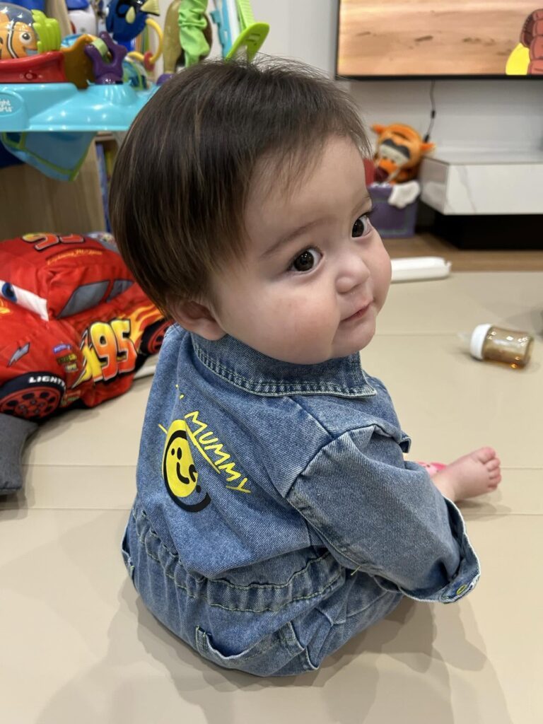 息子さん③（＠minamikanataさんより提供）