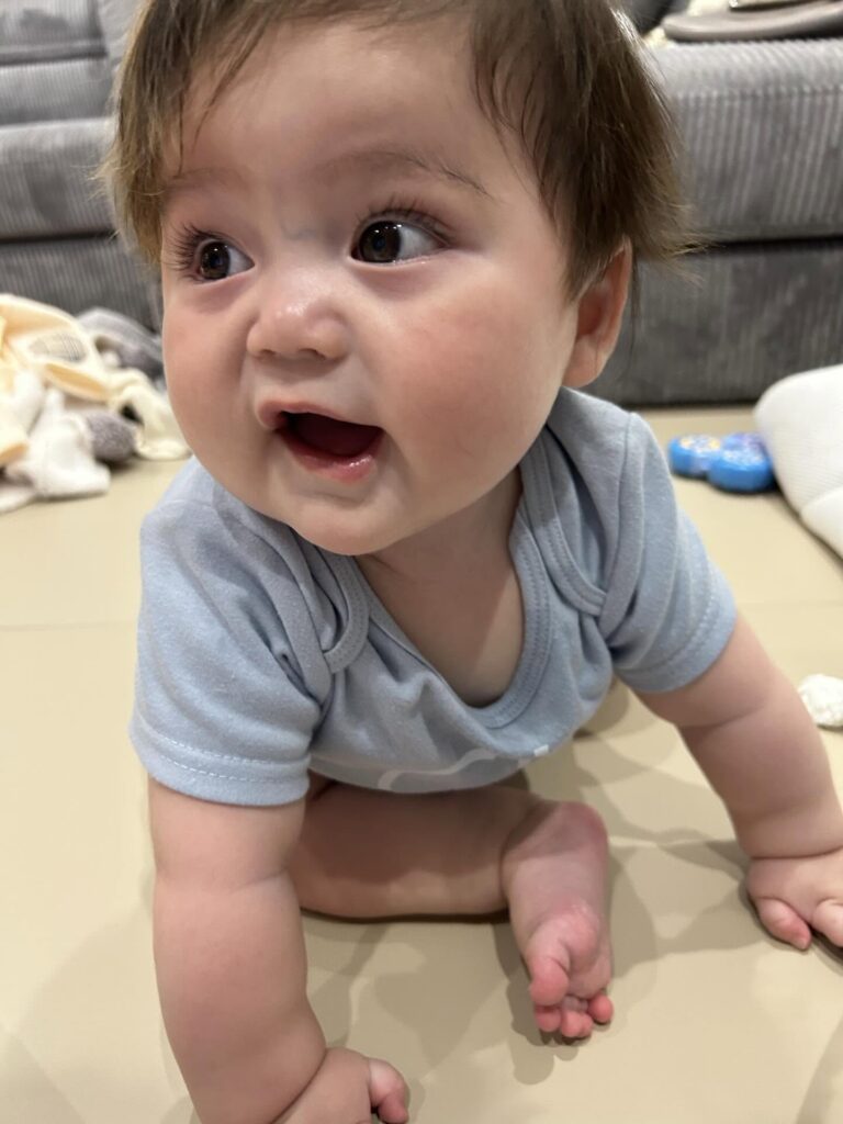 息子さん①（＠minamikanataさんより提供）