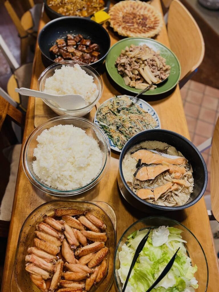 ママさんが振る舞った料理③（@makiforkidsさんより提供）