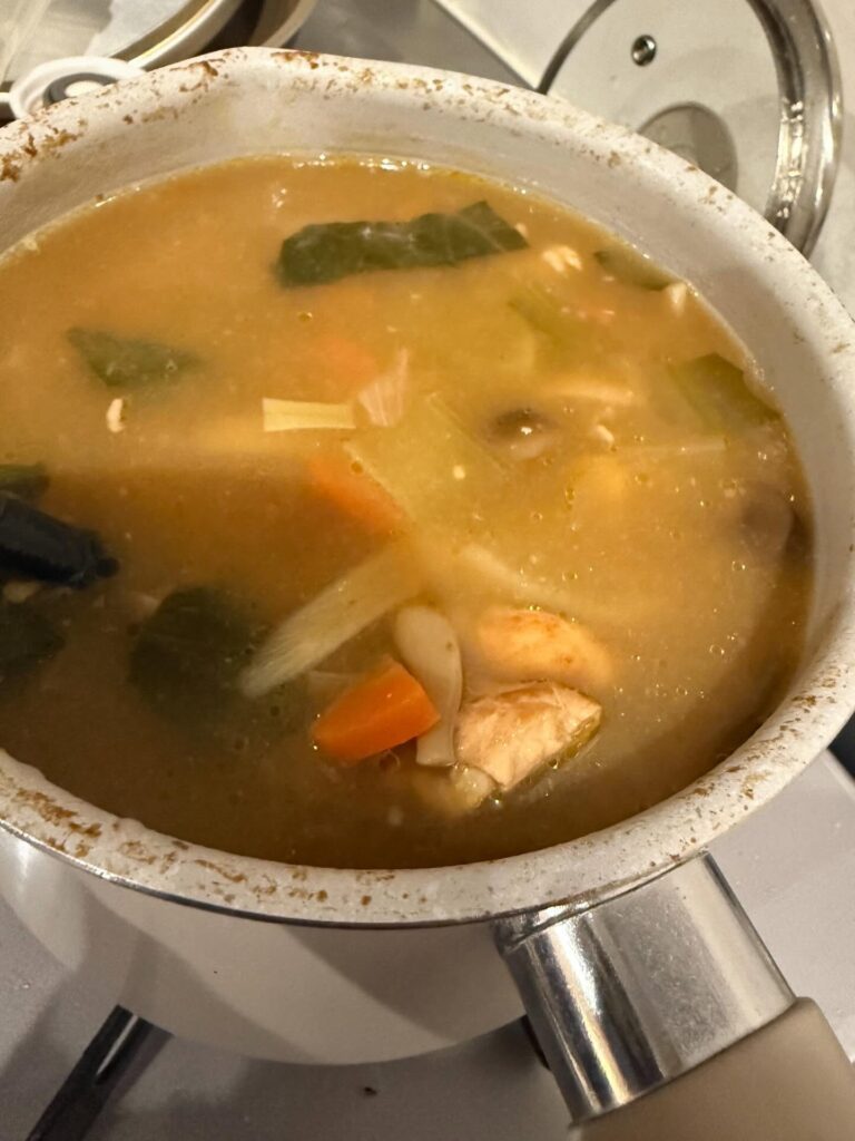 煮込んだ様子（＠gomakamiさんより提供）