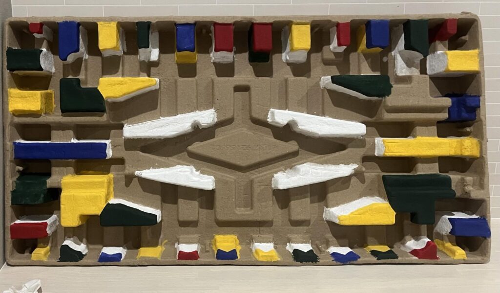 【実際の写真】　ダンボールのその後の様子