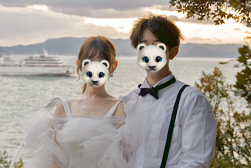 夫婦の様子⑧（＠cyam_o_さんより提供）