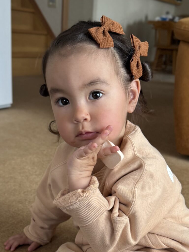 普段の娘さん①（＠keroriannさんより提供）