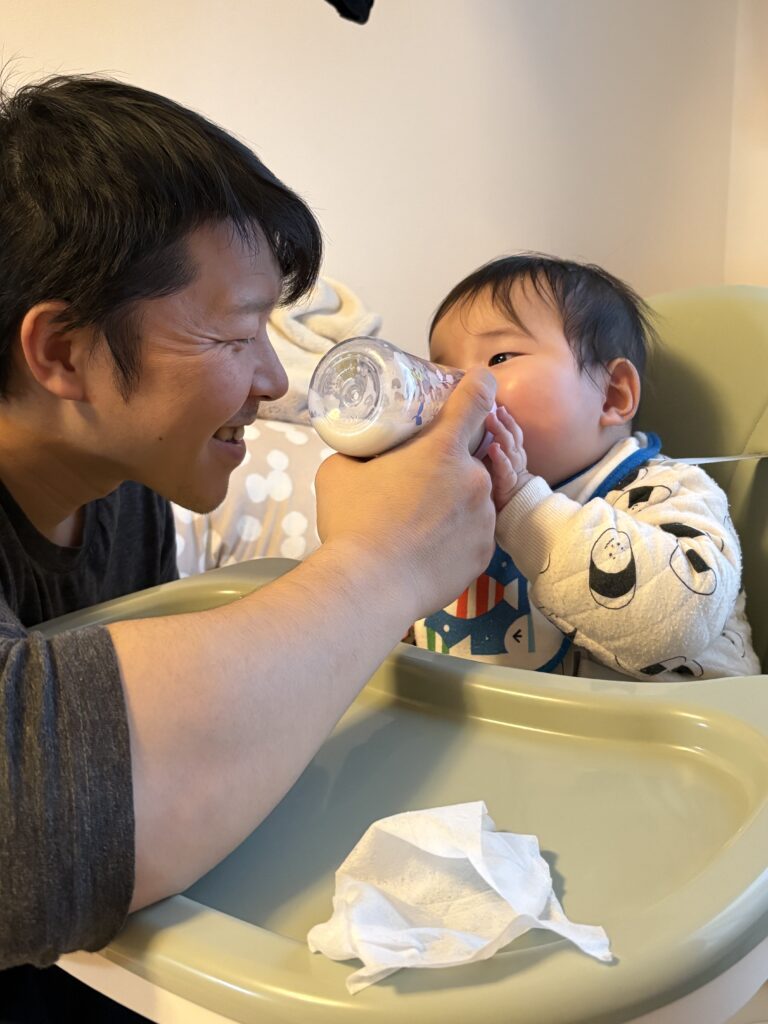 パパさんと息子さん④（＠mochi____0208さんより提供）