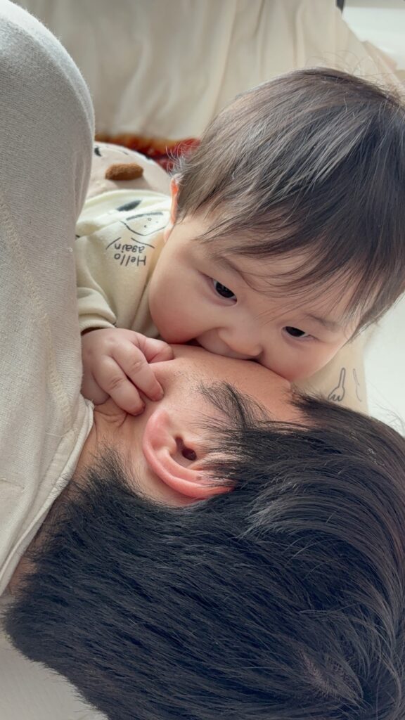 【実際の写真】　妻が見た光景