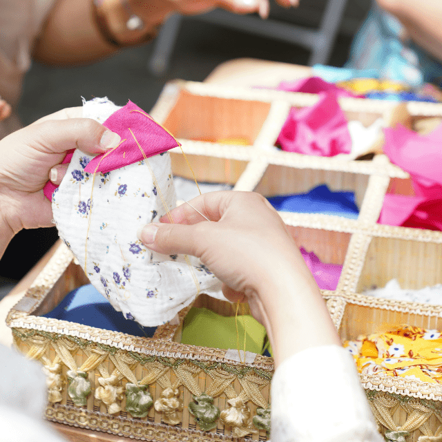 【実際の写真】　母の投稿の様子