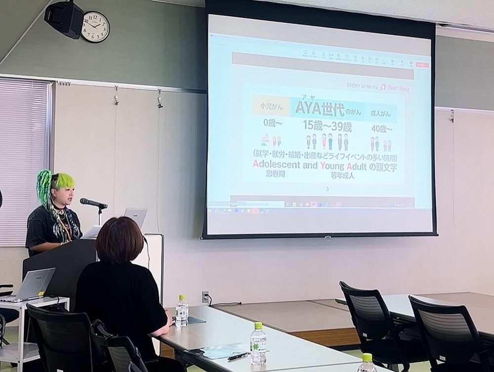 啓発活動①（Mi-Yuさんより提供）