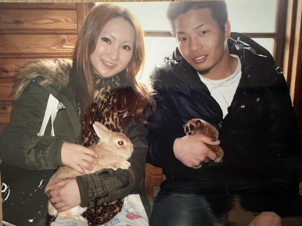 夫婦の写真①（@baby_coco.17さんより提供）