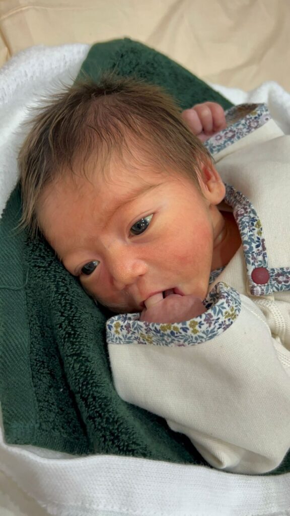 生後4日（＠minamikanataさんより提供）