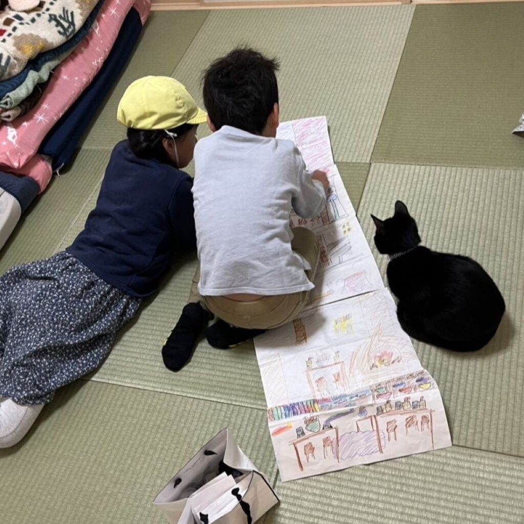 【実際の写真】　男性が見た光景