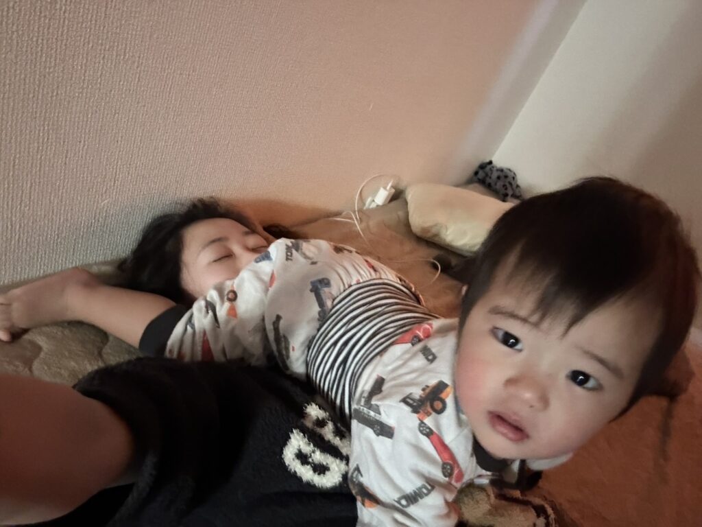 上に乗る様子③（＠___yamepi_さんより提供）