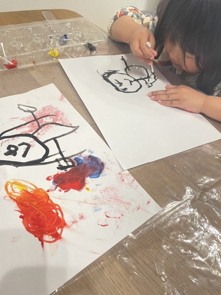 【実際の写真】　母が見た光景