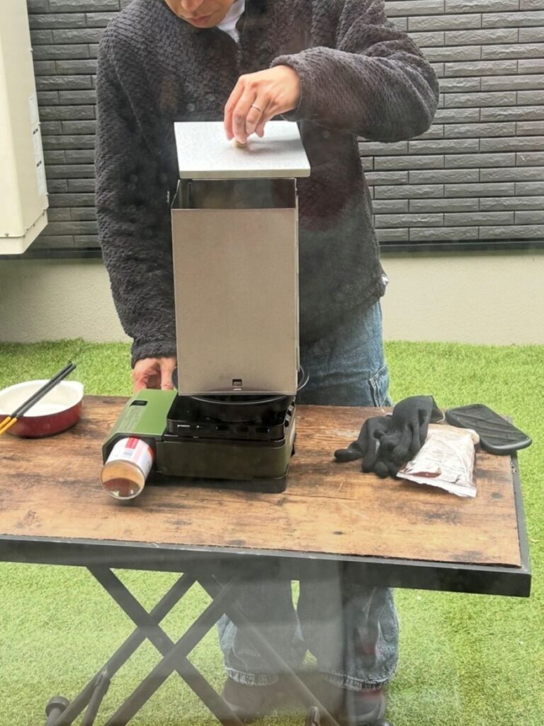 【実際の写真】　妻が見た光景