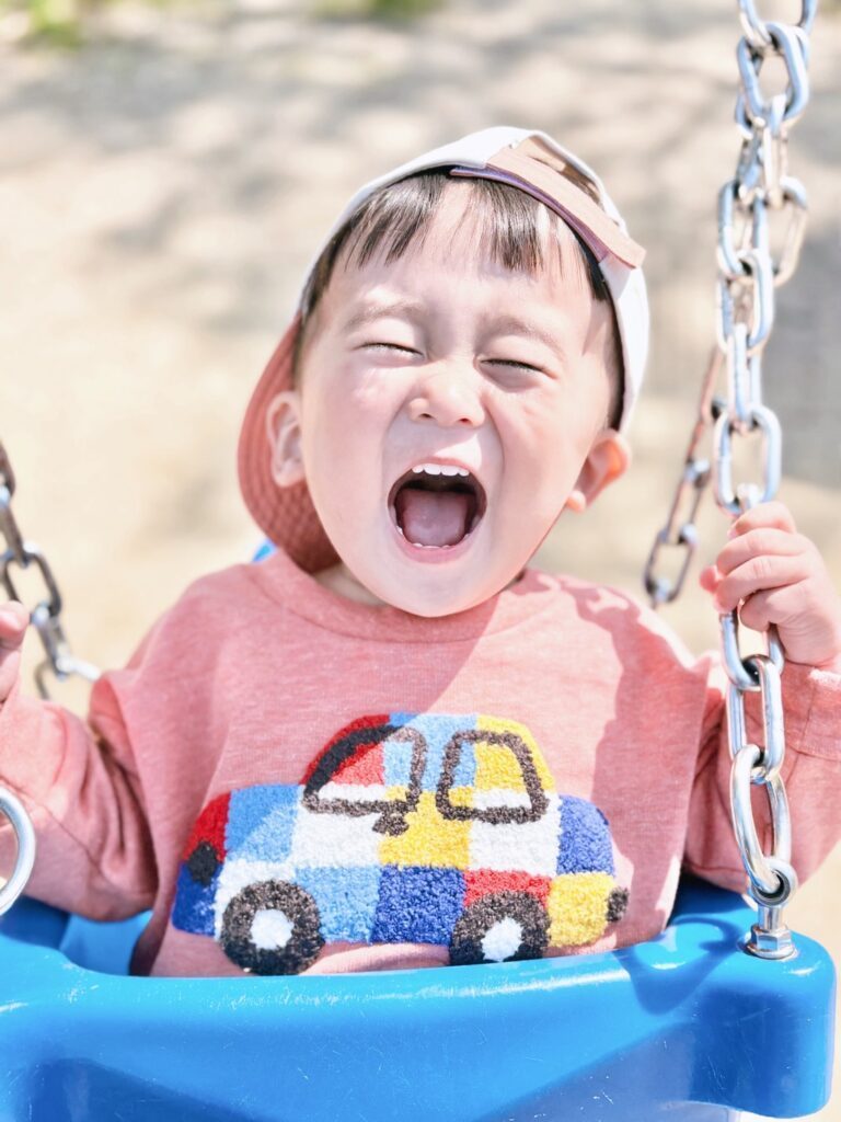 普段の息子さん①（＠__t_miki.0108さんより提供）