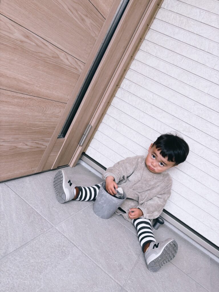 普段の息子さん④（＠__t_miki.0108さんより提供）