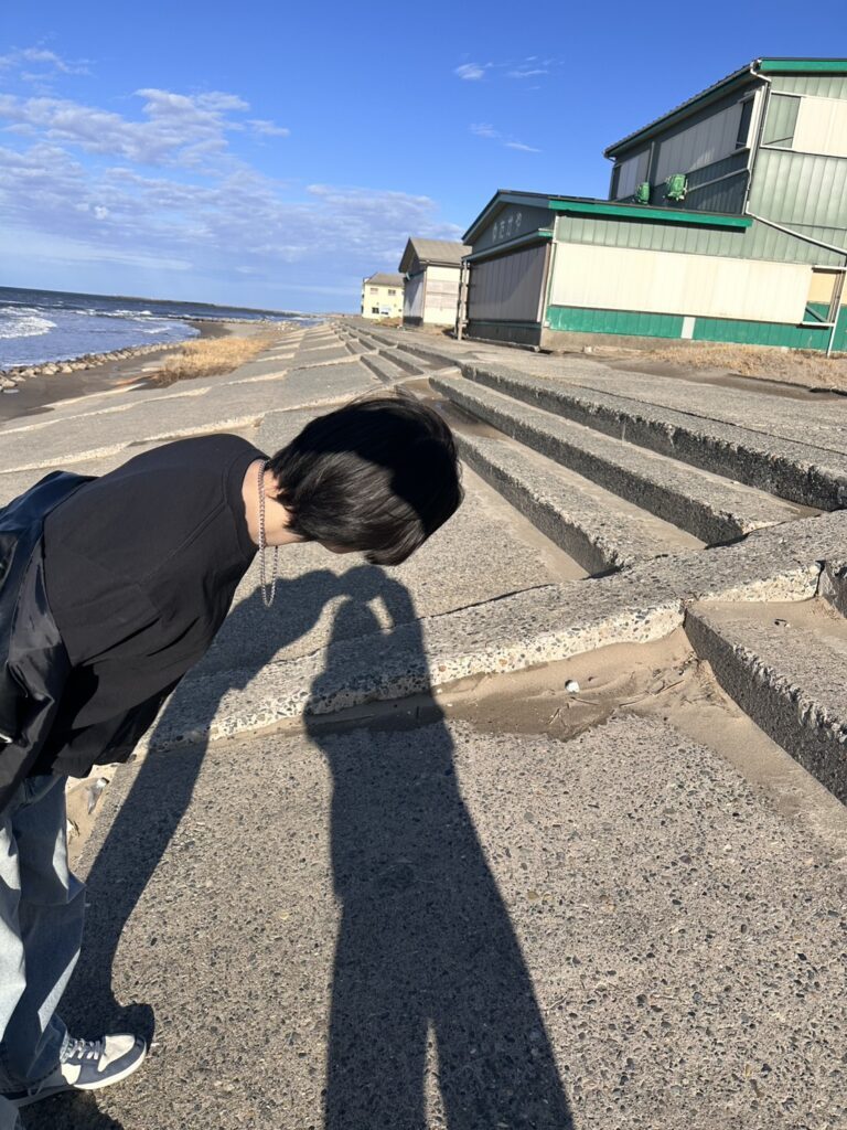 【実際の写真】　母が見た光景