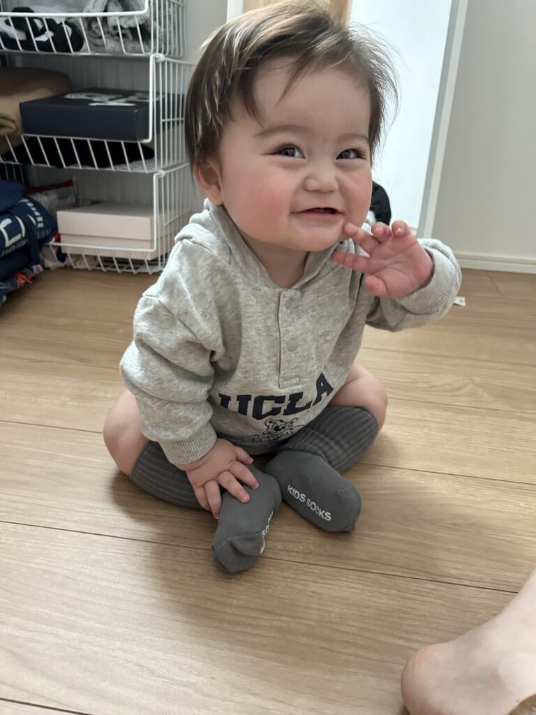 普段の息子さん④（＠arumgram73さんより提供）