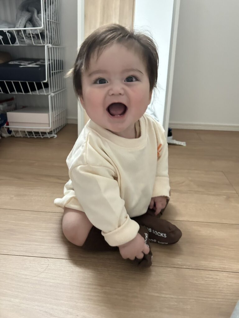 普段の息子さん③（＠arumgram73さんより提供）