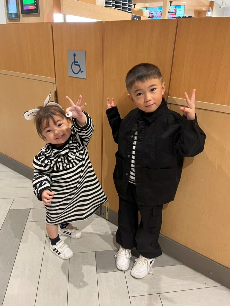 娘さんとお兄ちゃん（＠ai_boho_homeさんより提供）