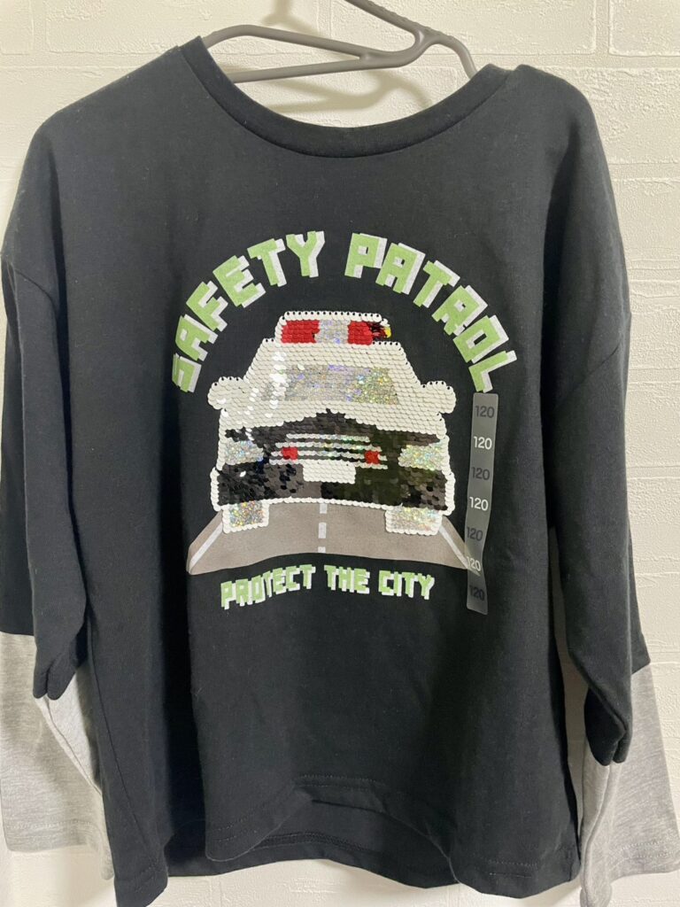 半額セールで買った子ども服⑤（@offtama_aiさんより提供）