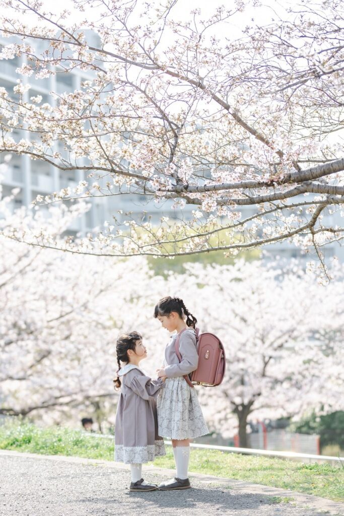 次女さんと（@loulou.ma.poupeeさんより提供）
