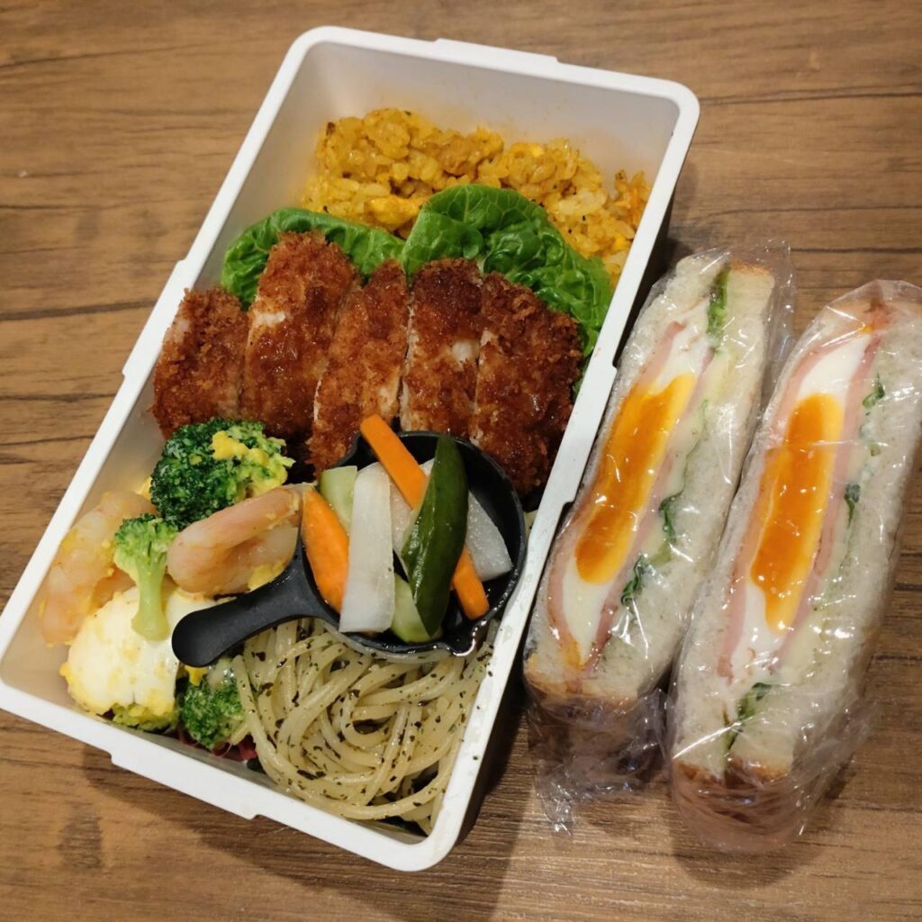 息子さんのお弁当②（＠zueko2442より提供）